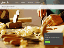 Tablet Screenshot of bianchimobili.eu